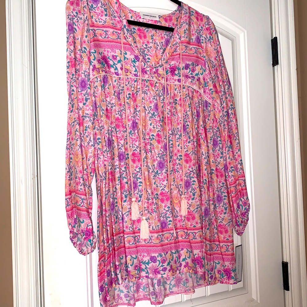 Floral tunic dress